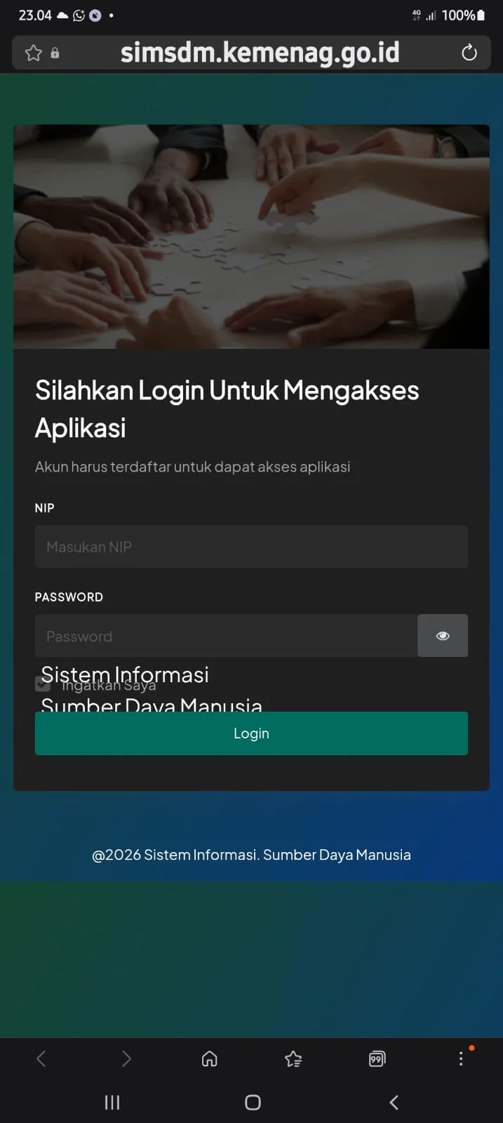 SIMSDM Kemenag