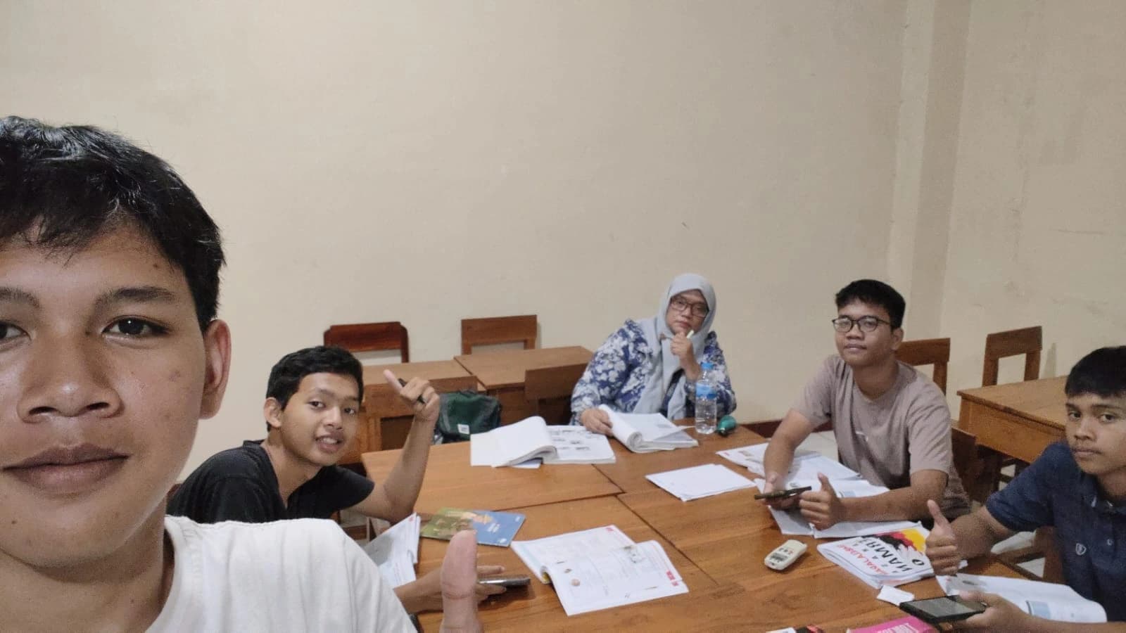 Suasana kelas Deutsch